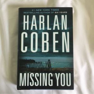 Signed Harlan Coben hardcover book